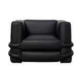 Pillow Sofa Armchair: Leather + Panama Leather