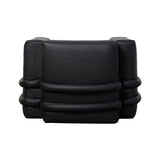 Pillow Sofa Armchair: Leather + Panama Leather