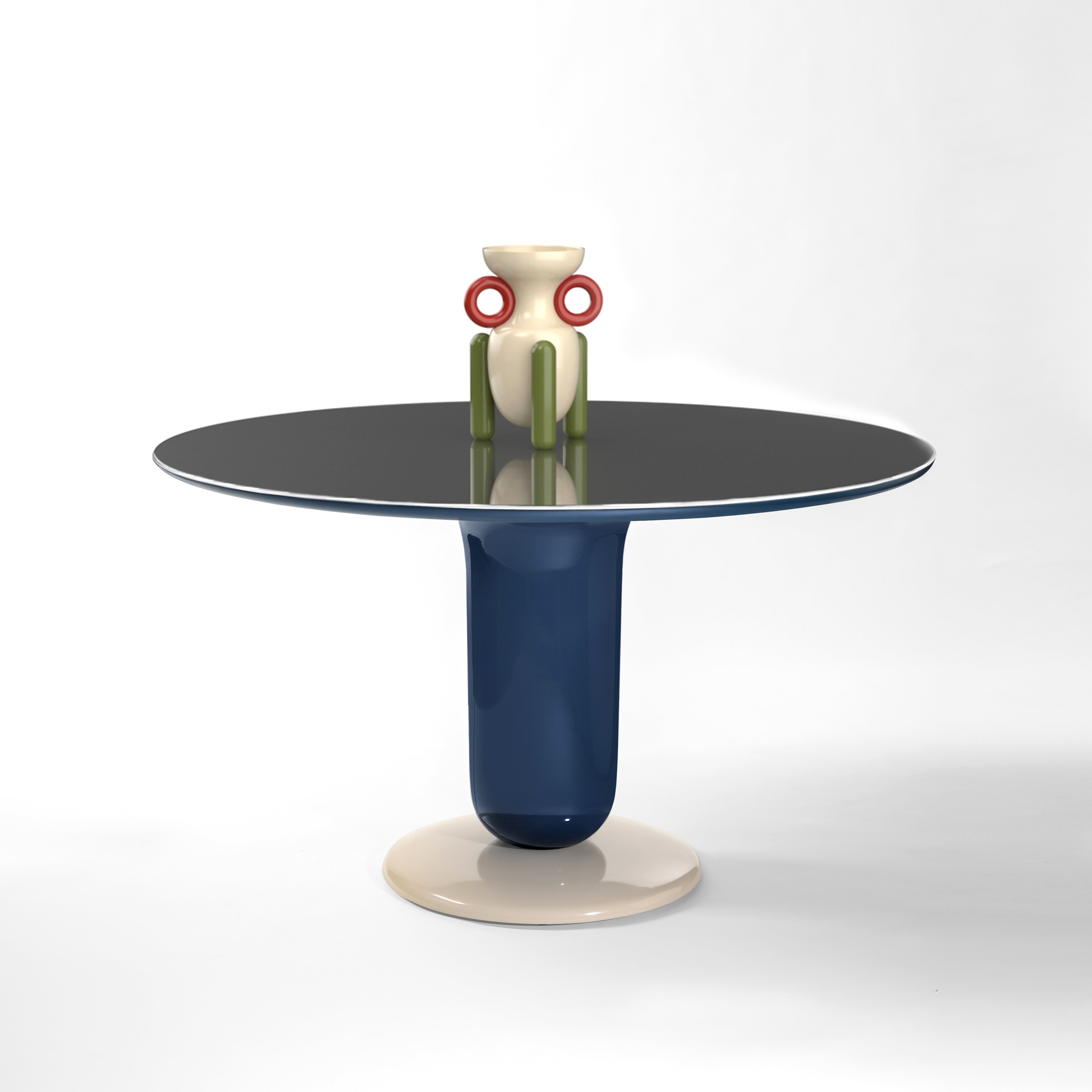 Explorer Dining Table: Round - Glass