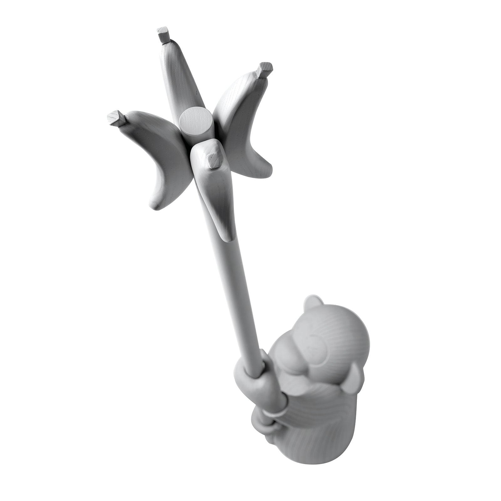 Monkey Coat Stand: Grey