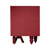 Multileg Cabinet: Berry Red Ash FT27 + Configuration 2