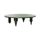 Multileg Low Table: Olive Green Ash FT26