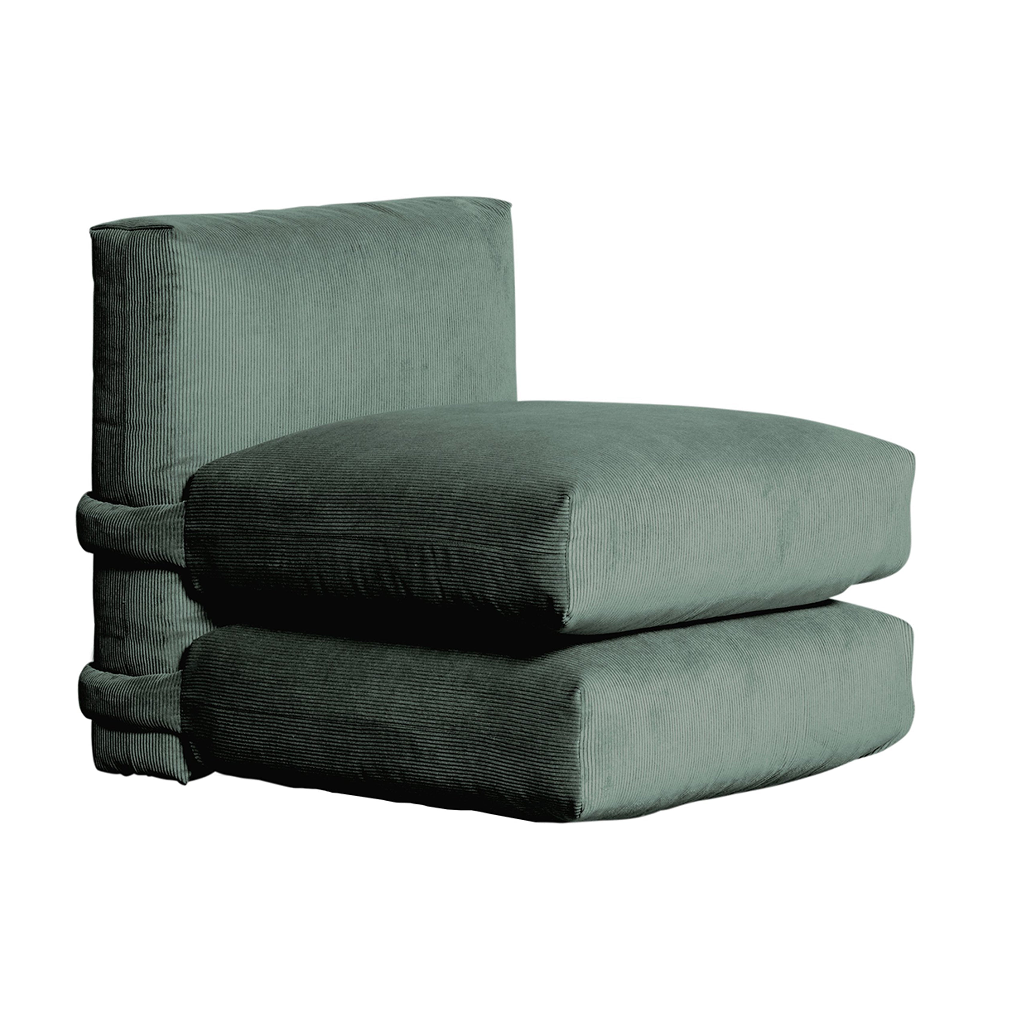 Pillow Modules Sofa: Fabric + Center