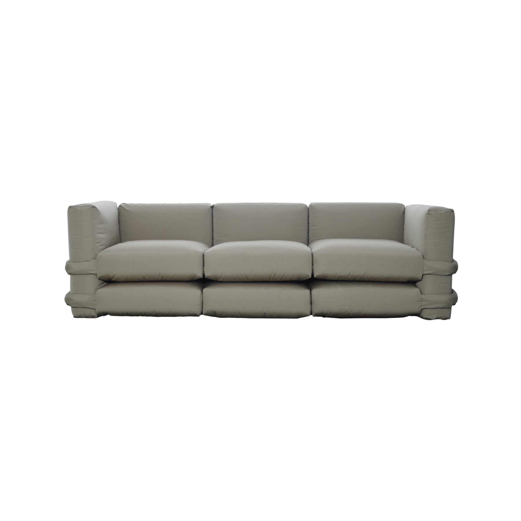 Pillow Modular Sofa: Fabric + Configuration 2