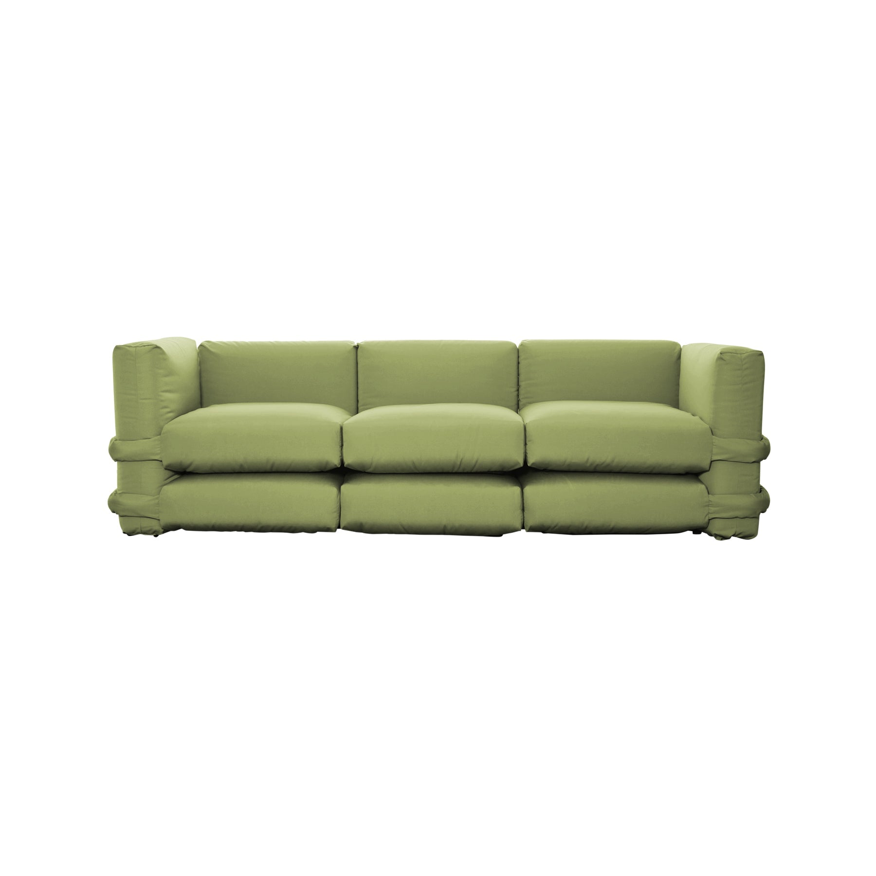 Pillow Modular Sofa: Fabric + Configuration 2
