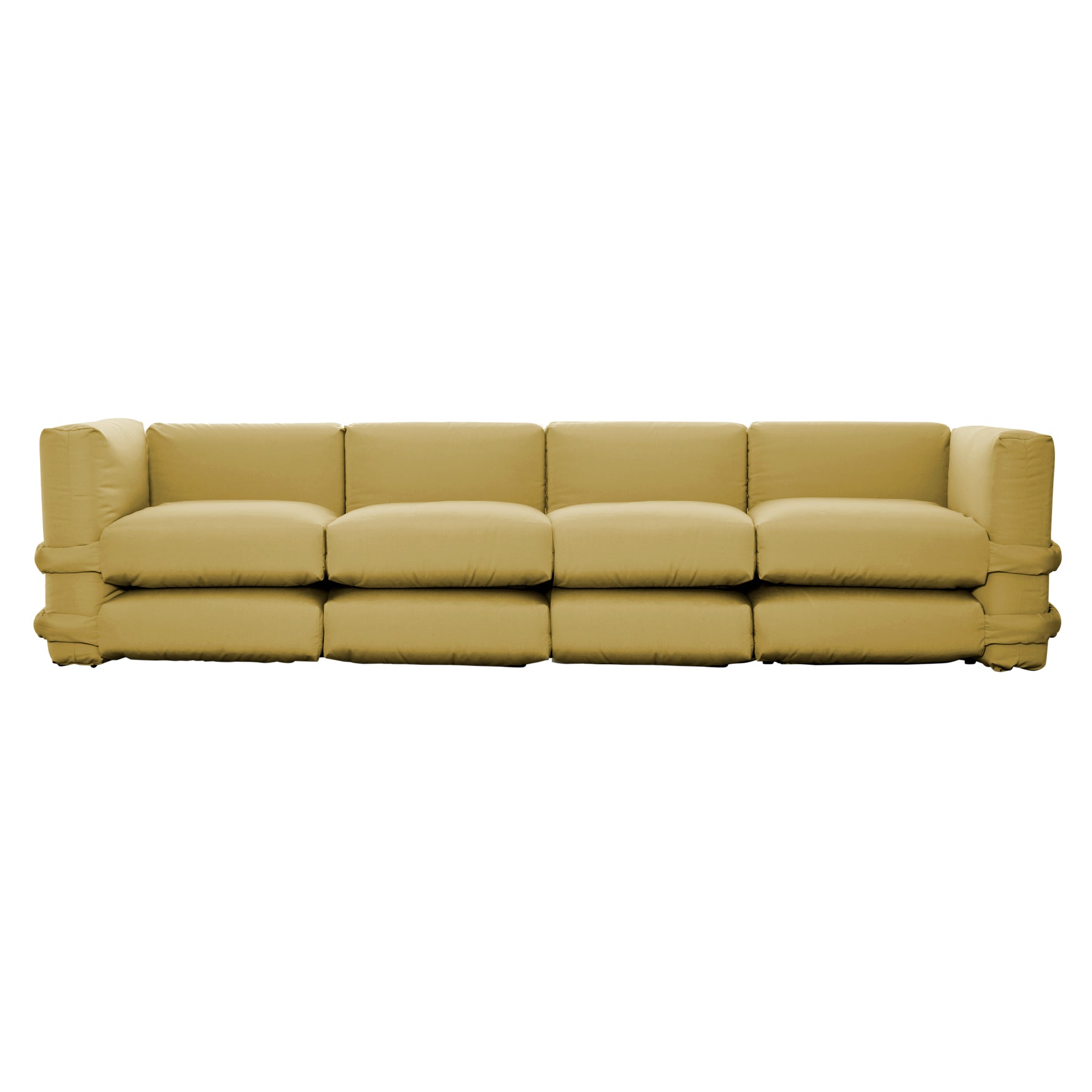 Pillow Modular Sofa: Fabric + Configuration 3