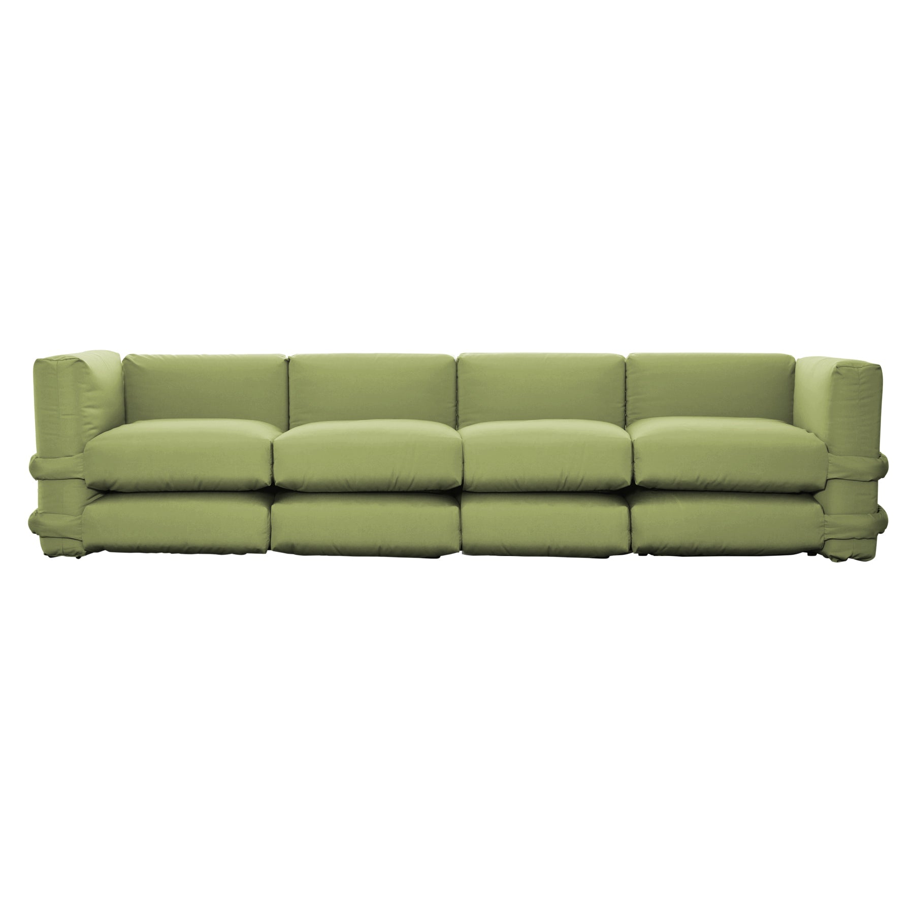 Pillow Modular Sofa: Fabric + Configuration 3