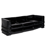 Pillow X Kassl Edition Modular Sofa: Lacquered Cotton + Configuration 3