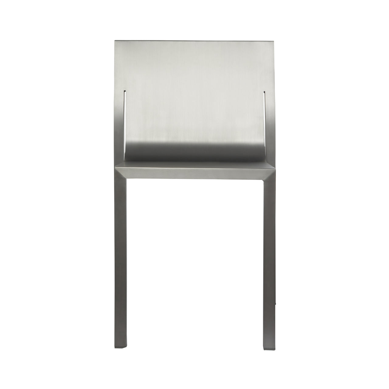 Stedelijk Stackable Chair - Aluminum: Quick Ship