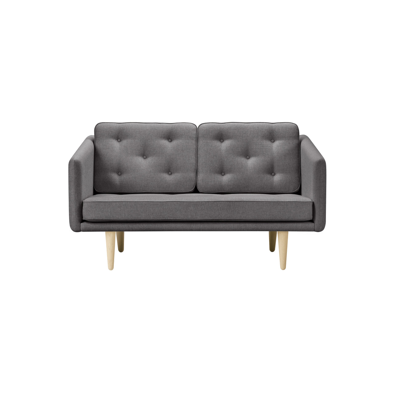 No. 1 Sofa: 2 Seater + Soaped Oak