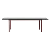 Plan Table: Extendable + Black Laminate + Bordeaux