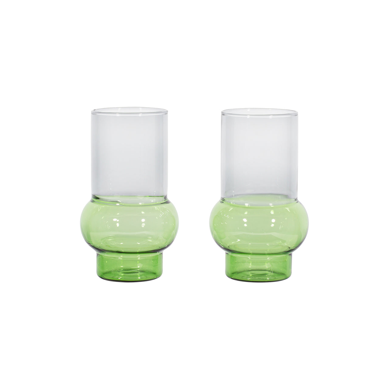 Bump Tall Glass: Set of 2