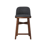 Bund Bar + Counter Chair: Counter + Natural Walnut