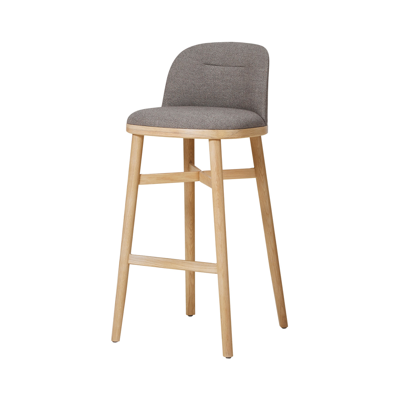 Bund Bar + Counter Chair: Bar + Natural Oak