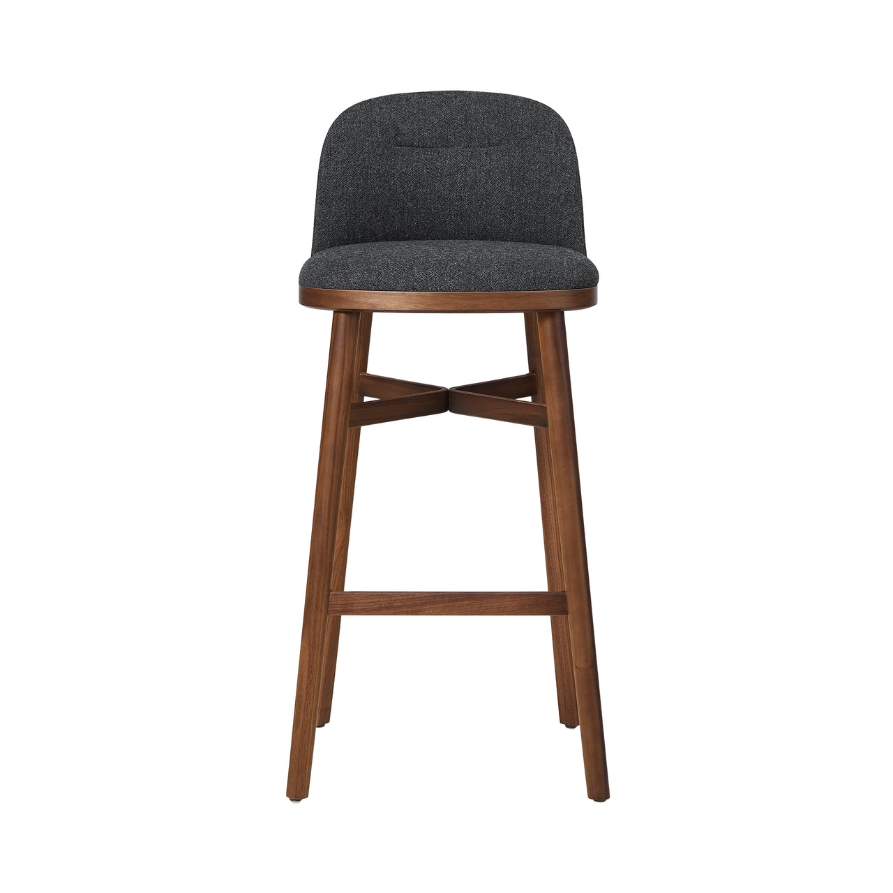 Bund Bar + Counter Chair: Bar + Natural Walnut