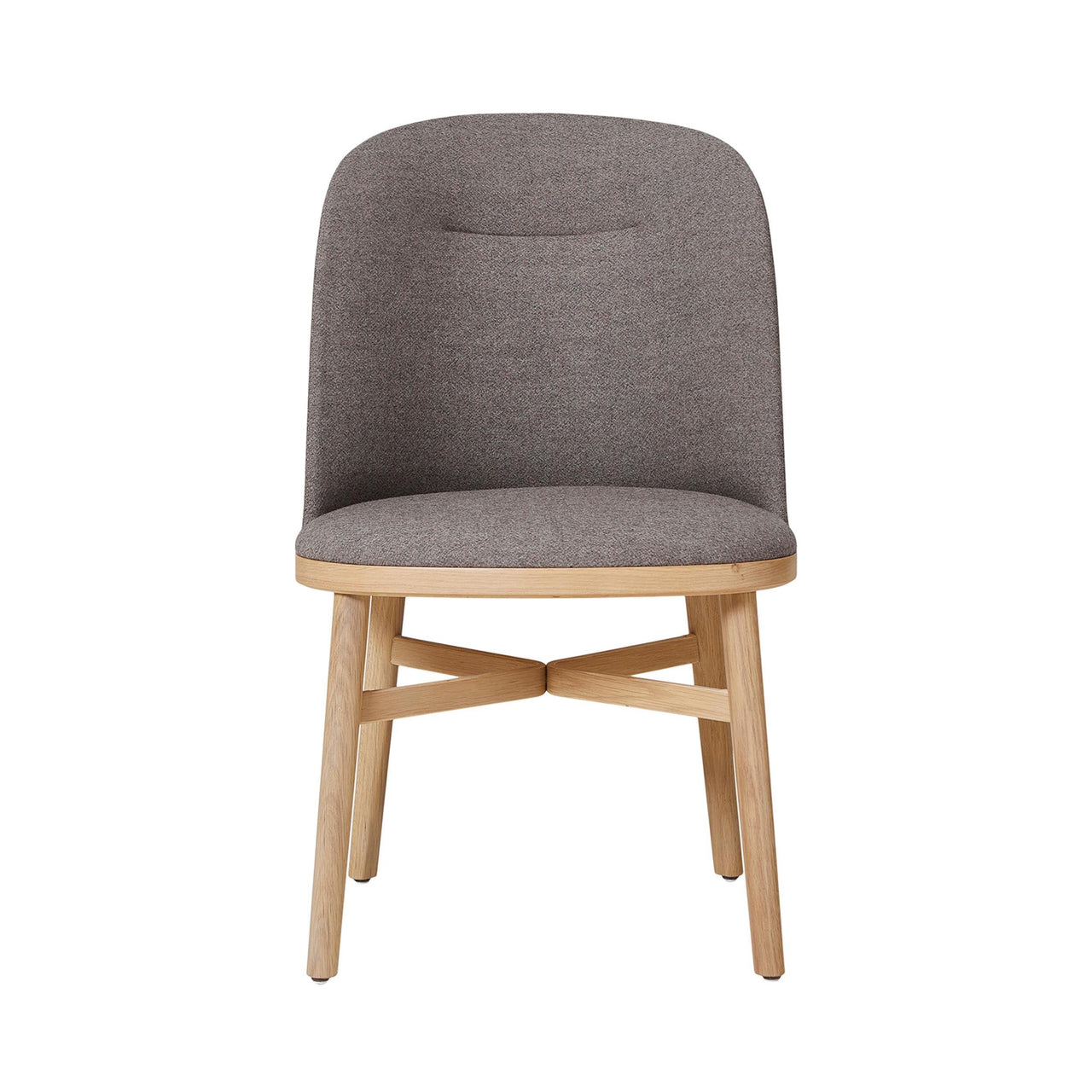 Bund Dining Chair: Natural Walnut