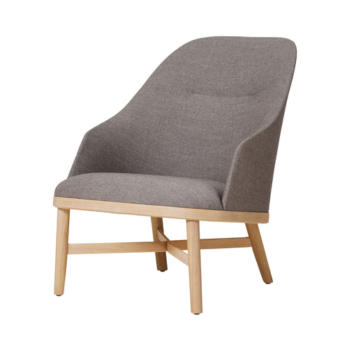 Bund Lounge Chair: Natural Oak