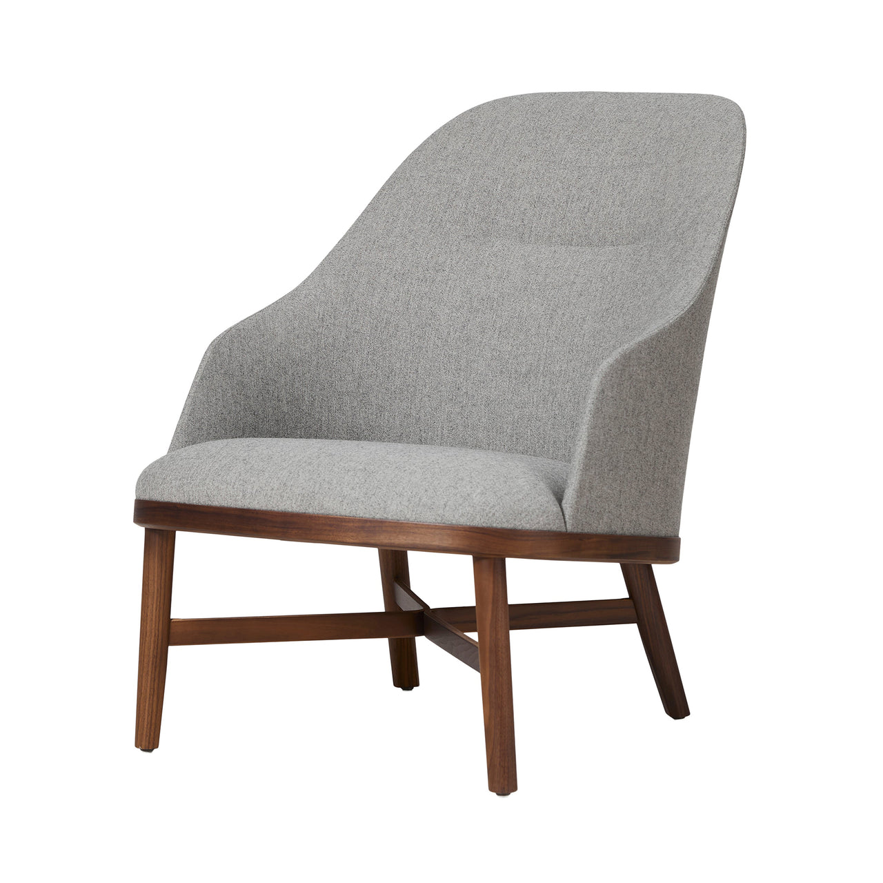 Bund Lounge Chair: Natural Walnut