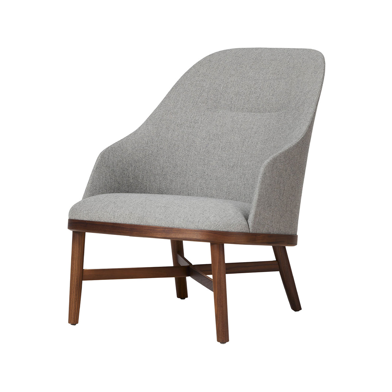 Bund Lounge Chair: Natural Walnut