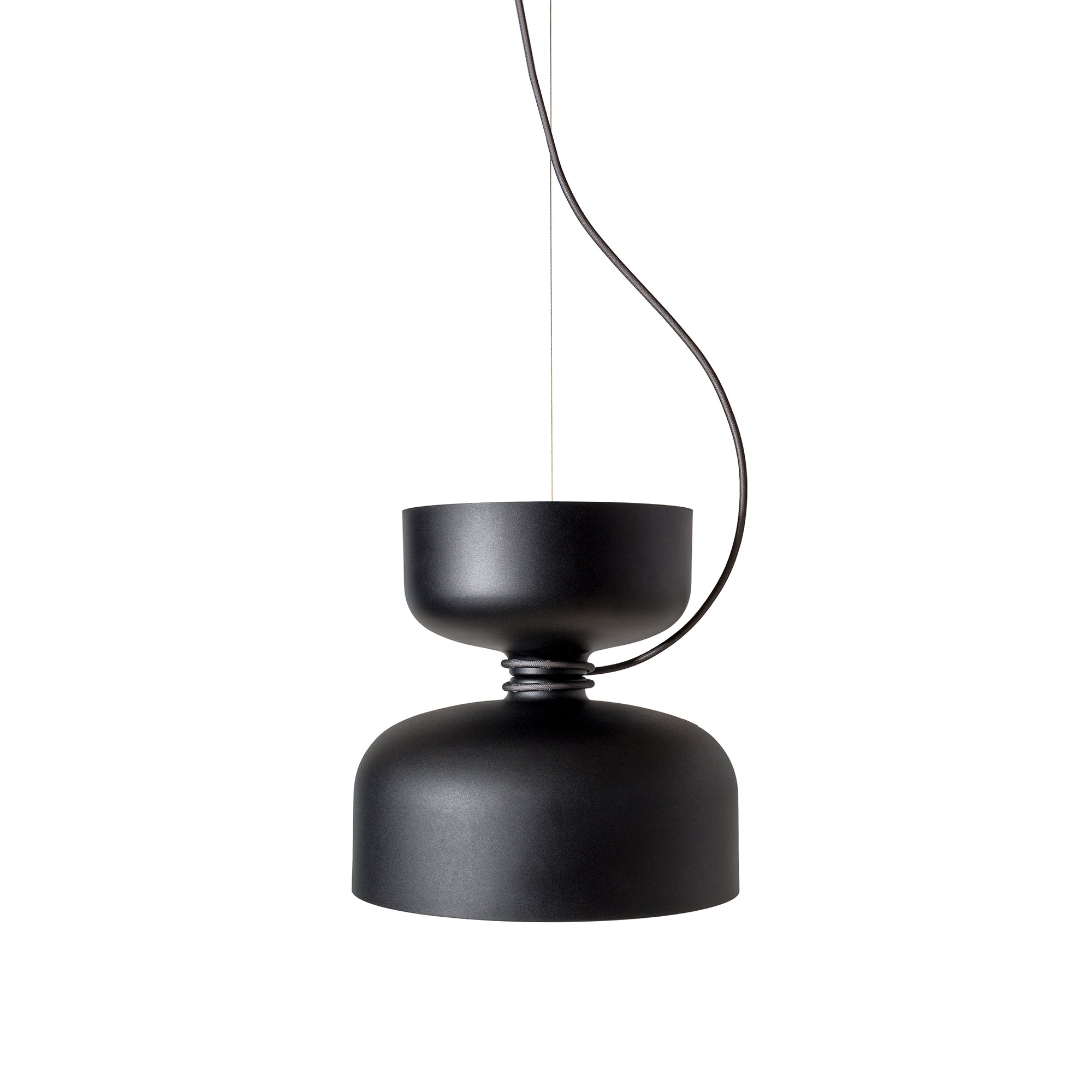 Spotlight Volumes Pendant Light: B+A + Black