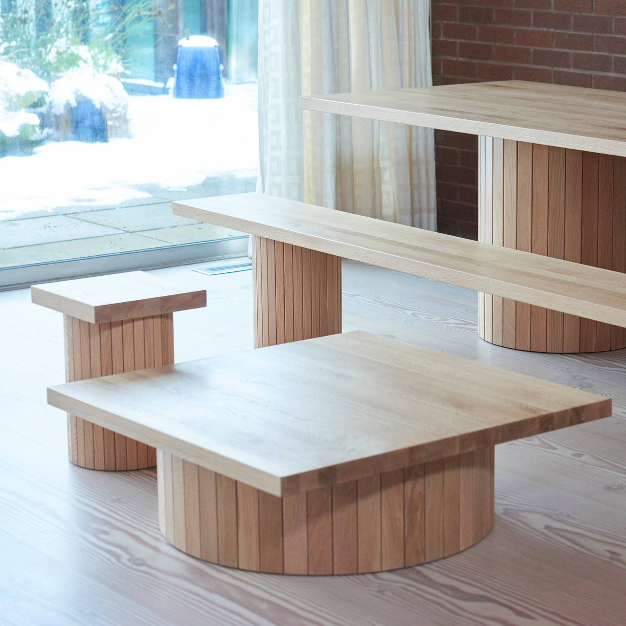 Barrel Side Table