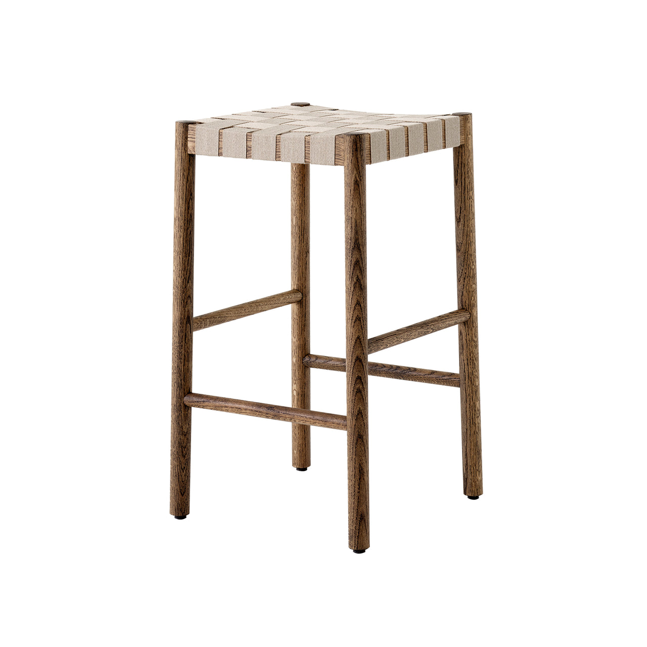 Betty Bar + Counter Chair: TK7 + TK8 + Counter (TK7) + Smoked Oiled Oak + Natural
