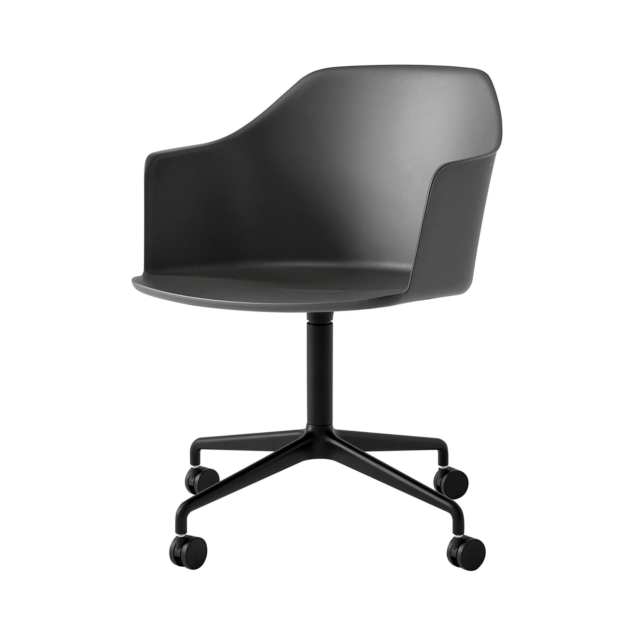 Rely Armchair HW48: Black + Black