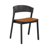Cover Side Chair: Upholstered + Black