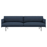 Outline 3-Seater Sofa: Black