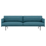 Outline 3-Seater Sofa: Black