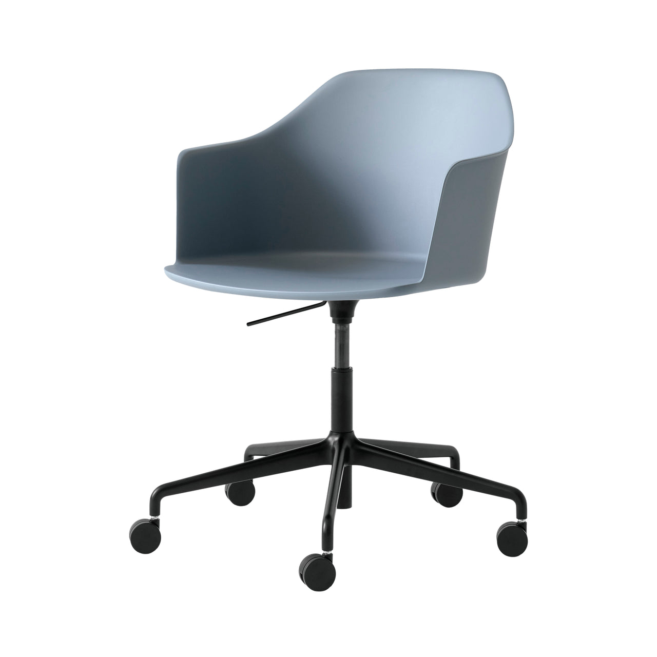 Rely Armchair HW53: Light Blue + Black