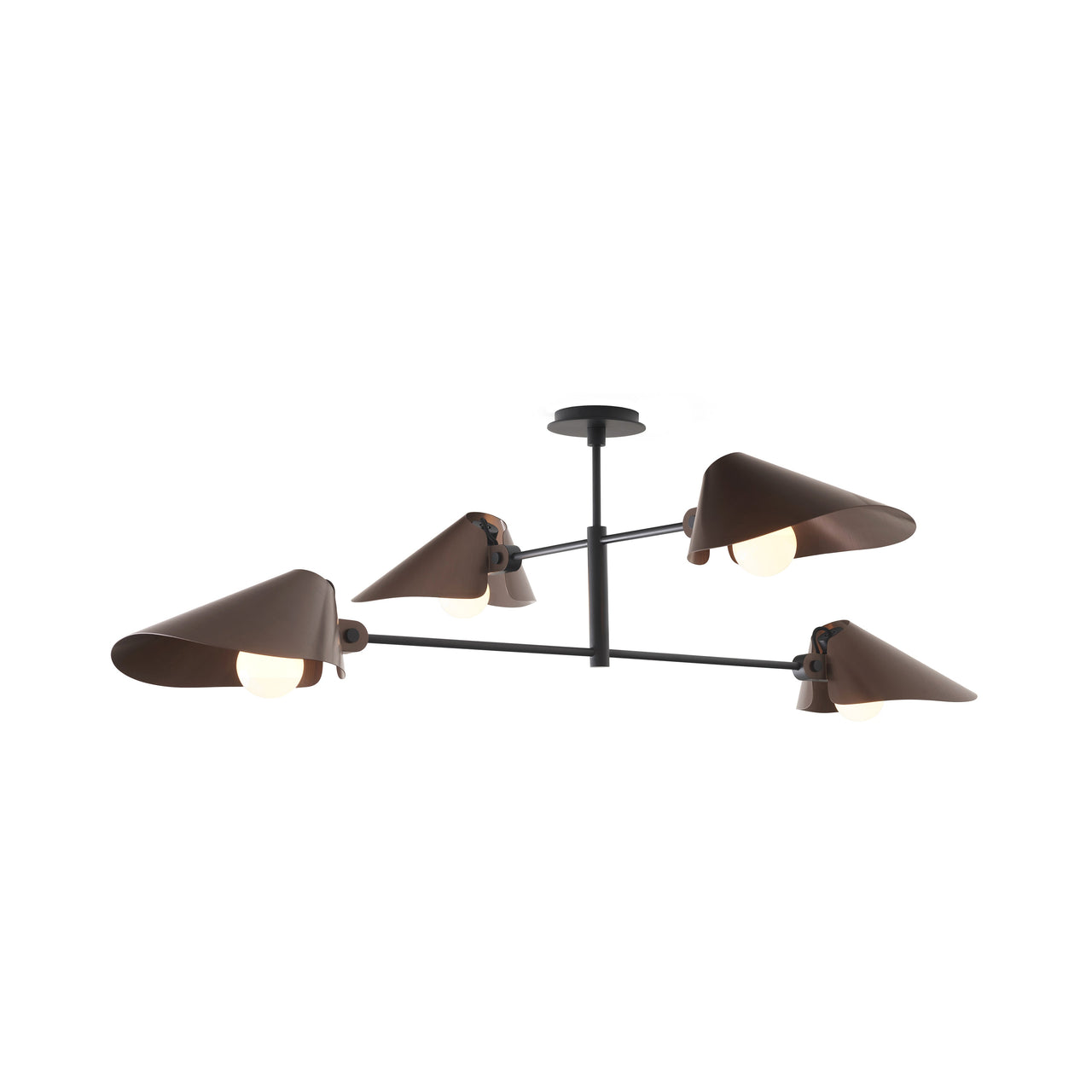 Bonnet Copenhagen SC91 Chandelier: Bronzed + Black