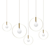 Aura 5-Piece Row: Brass