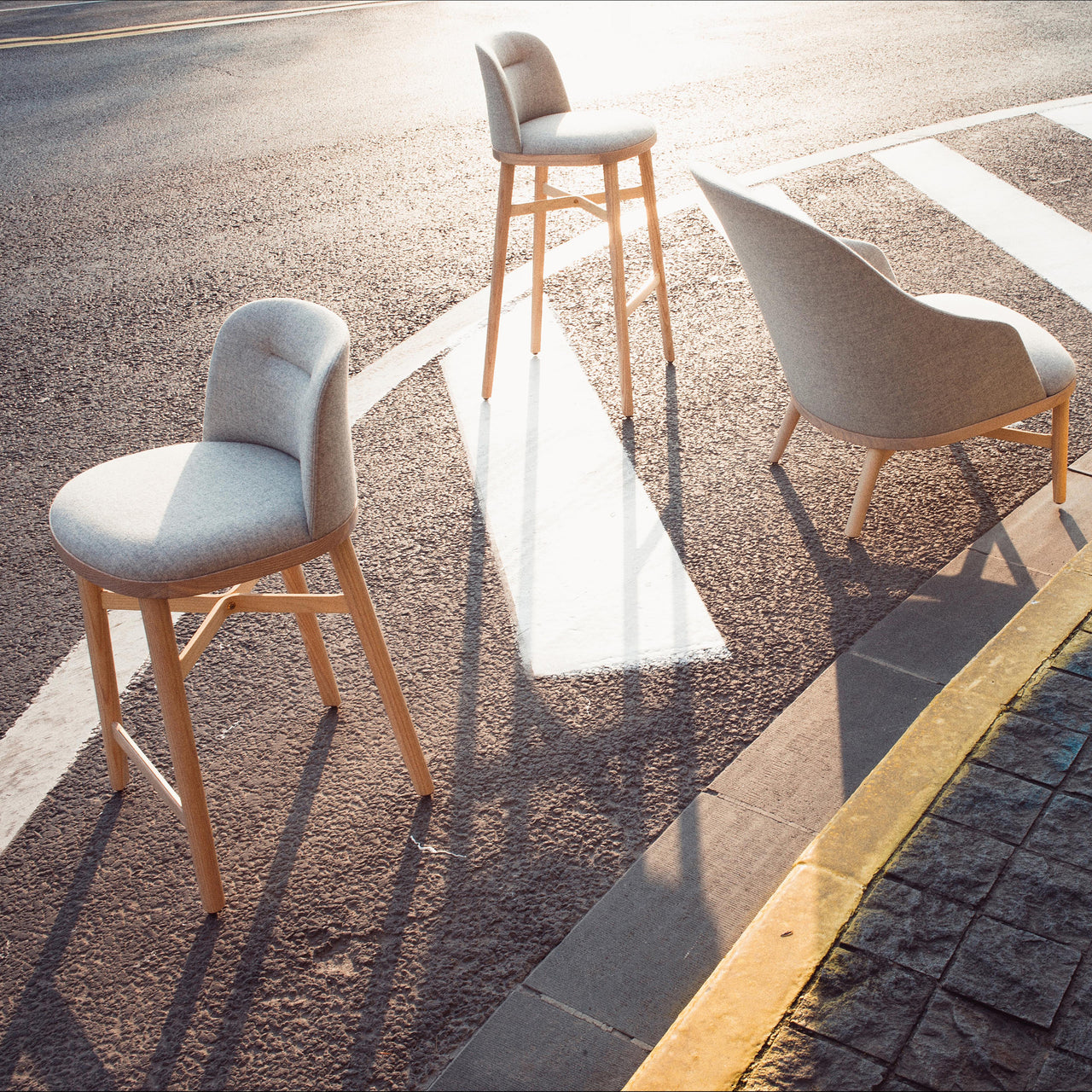Bund Bar + Counter Chair