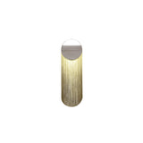 Ce Petite Wall Lamp: Short + Chrome + Verdigris