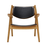 CH28P Lounge Chair: Oiled Oak