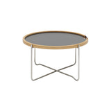 CH417 Tray Table: Oiled Oak + Walnut