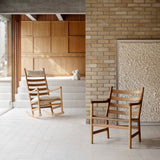 CH45 Rocking Chair with Cushion