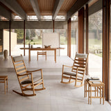 CH45 Rocking Chair with Cushion