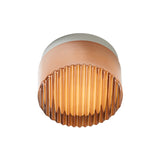 Crisp IP65 Flush Mount: Chrome Exterior + Natural Anodized