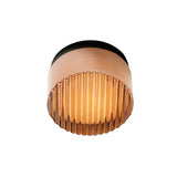 Crisp IP65 Flush Mount: Chrome Exterior + Black Anodized