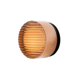 Crisp Sconce: Chrome Exterior + Black Anodized