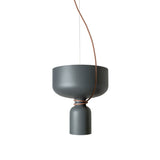 Spotlight Volumes Pendant Light: C+B + Avocado