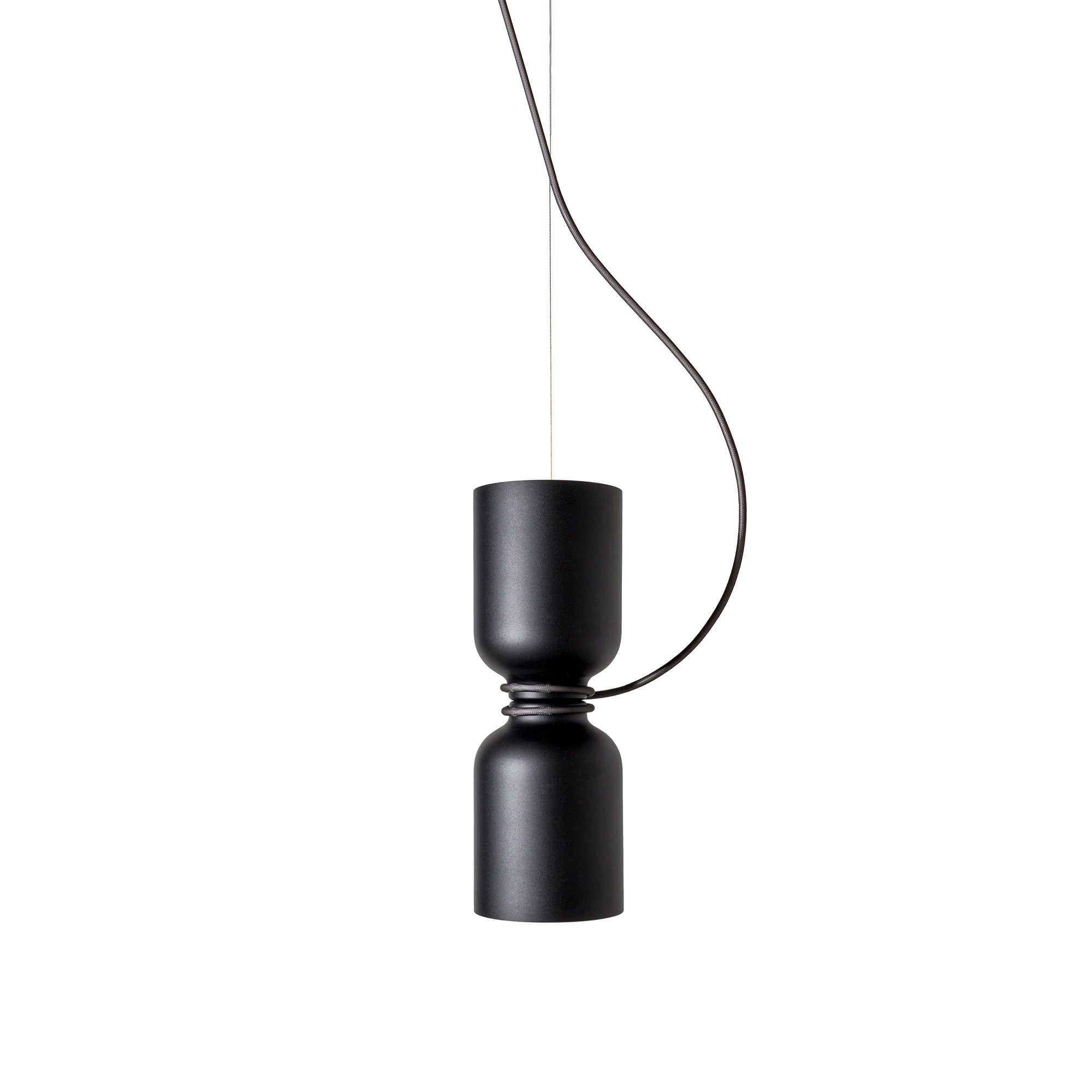 Spotlight Volumes Pendant Light: C+C + Black