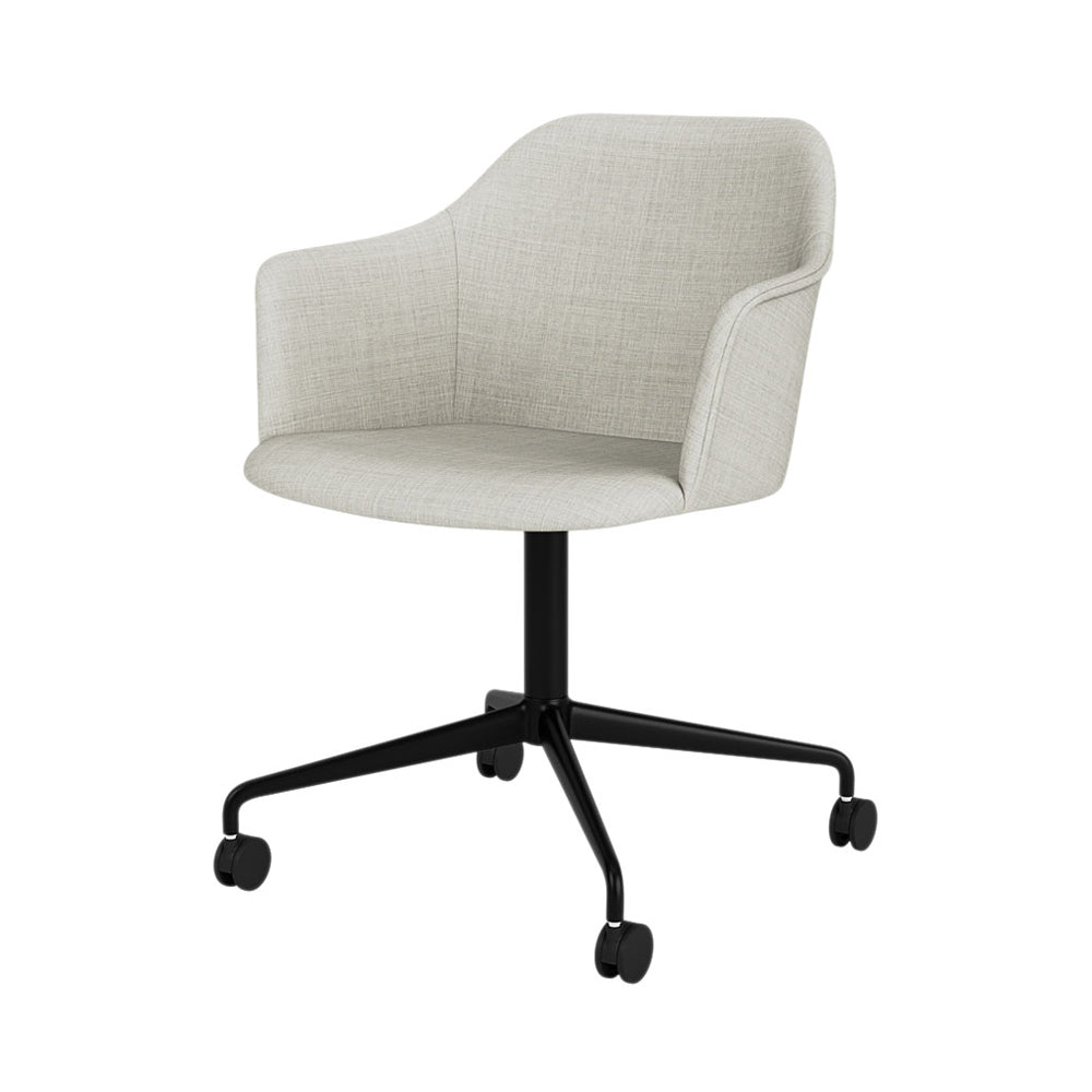 Rely Armchair HW52: Set of 4 + Black