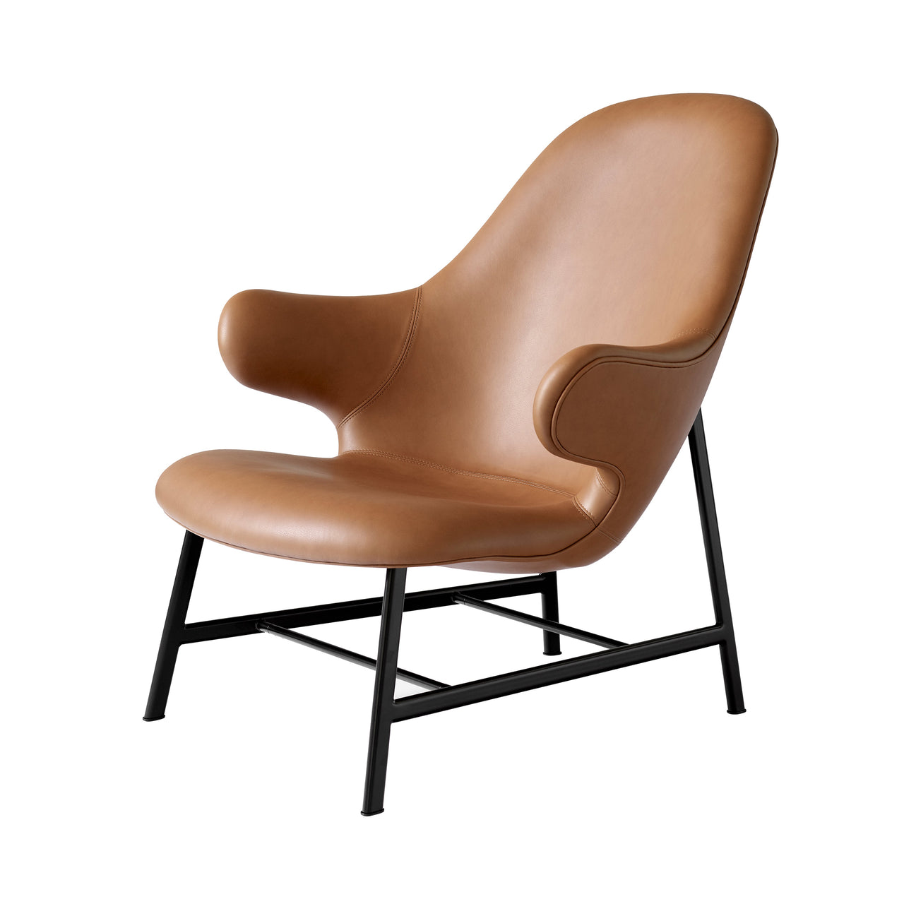 Catch Lounge Chair JH13 + JH14: Flat Tube (JH13)