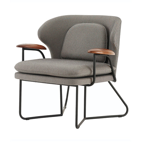 Chillax Lounge Chair: Natural Walnut