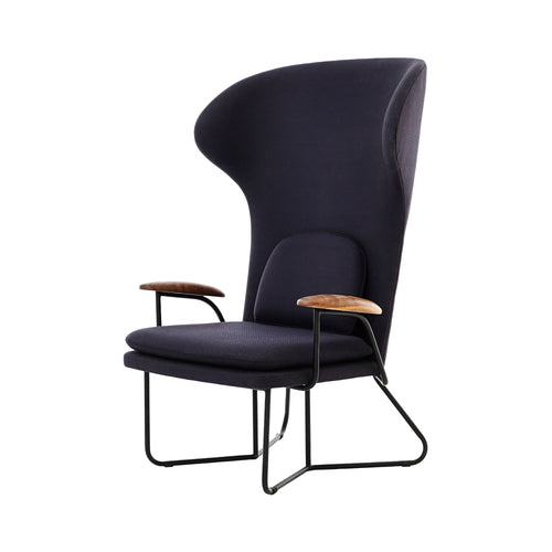 Chillax Highback Chair: Natural Walnut