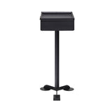 Comodo Side Table: Black Lacquered