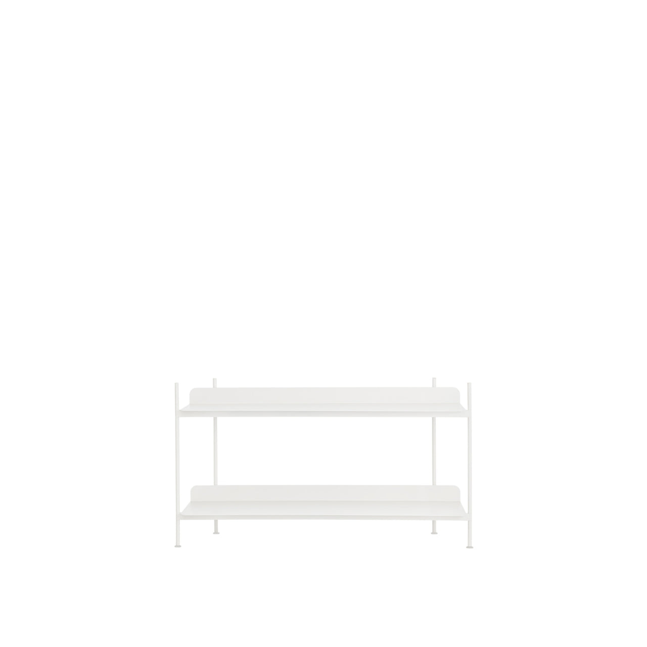 Compile Shelving System: Configuration 1 + White